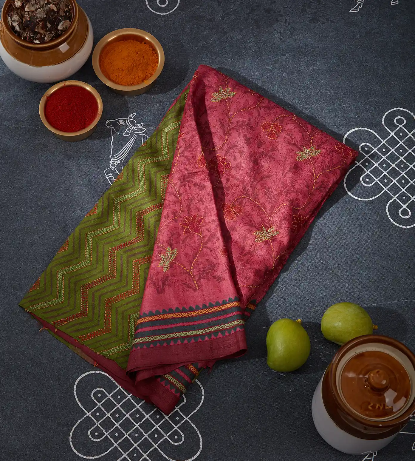 dark-pink-tussar-saree-b1249474-a