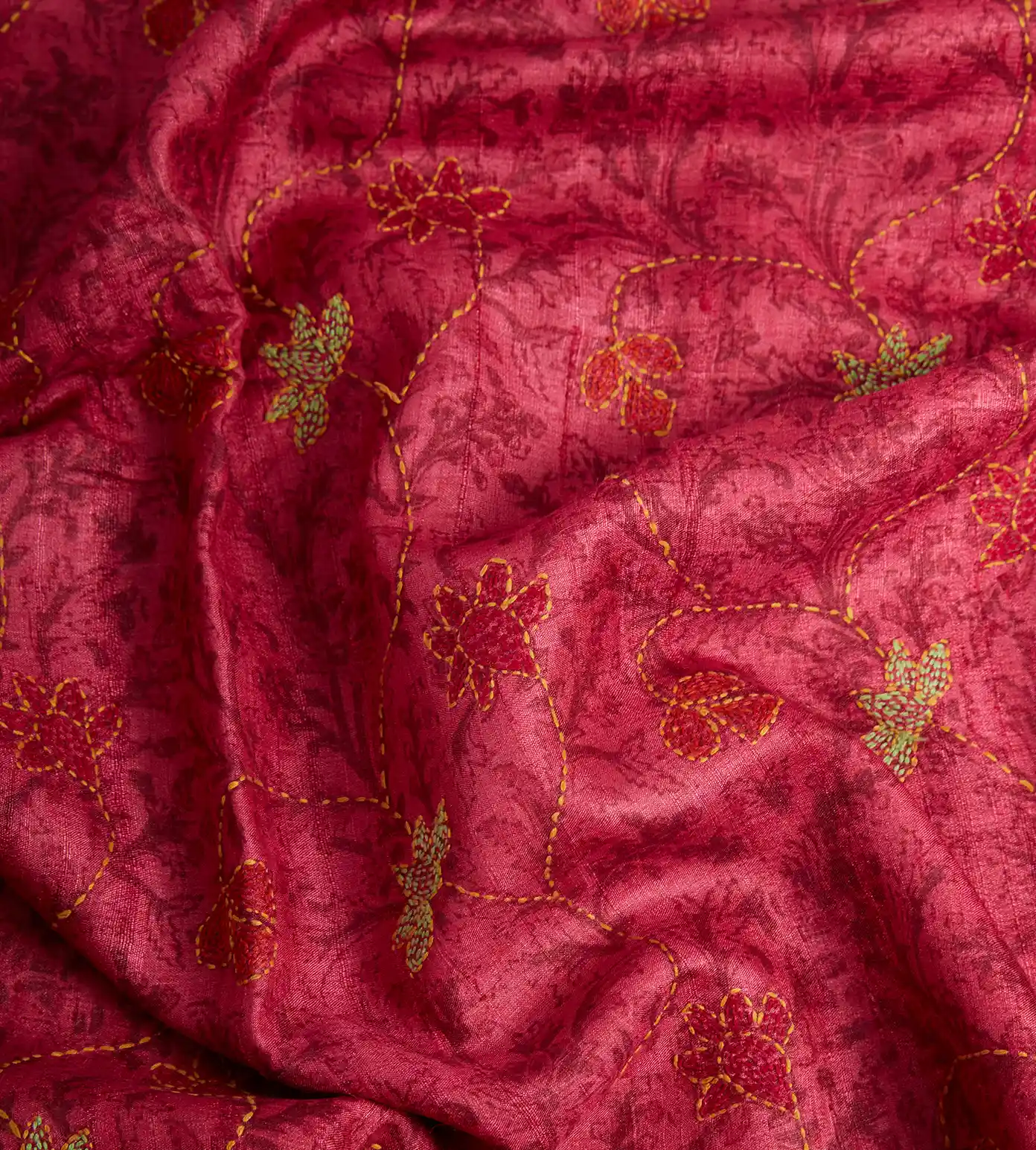 dark-pink-tussar-saree-b1249474-b