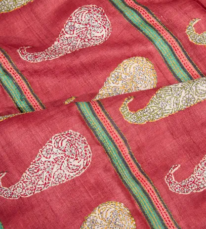 maroon-tussar-embroidery-saree-c0558531-c