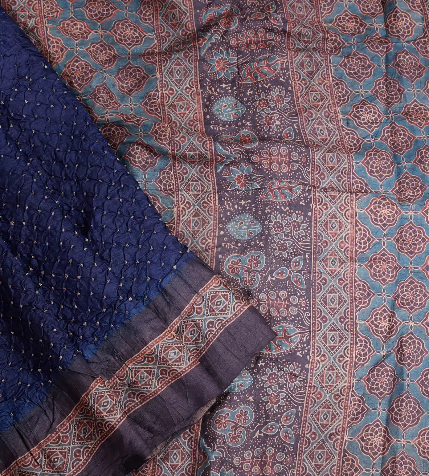 blue-bandhani-ikat-saree-c0252986-b