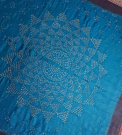 azure-blue-tussar-bandhani-saree-b0839991-d