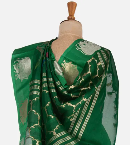 green-organza-saree-c0152350-c