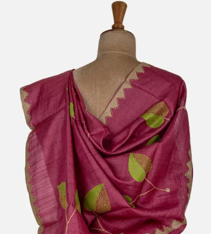 deep-pink-tussar-saree-c0253979-c