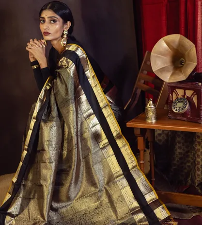 black-kanchipuram-silk-saree-c0661382-d