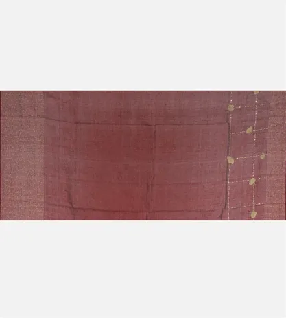 maroon-tussar-saree-c0559880-d