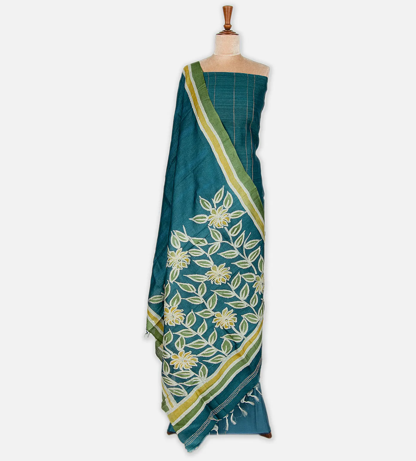 emerald-green-tussar-salwar-c0559735-b