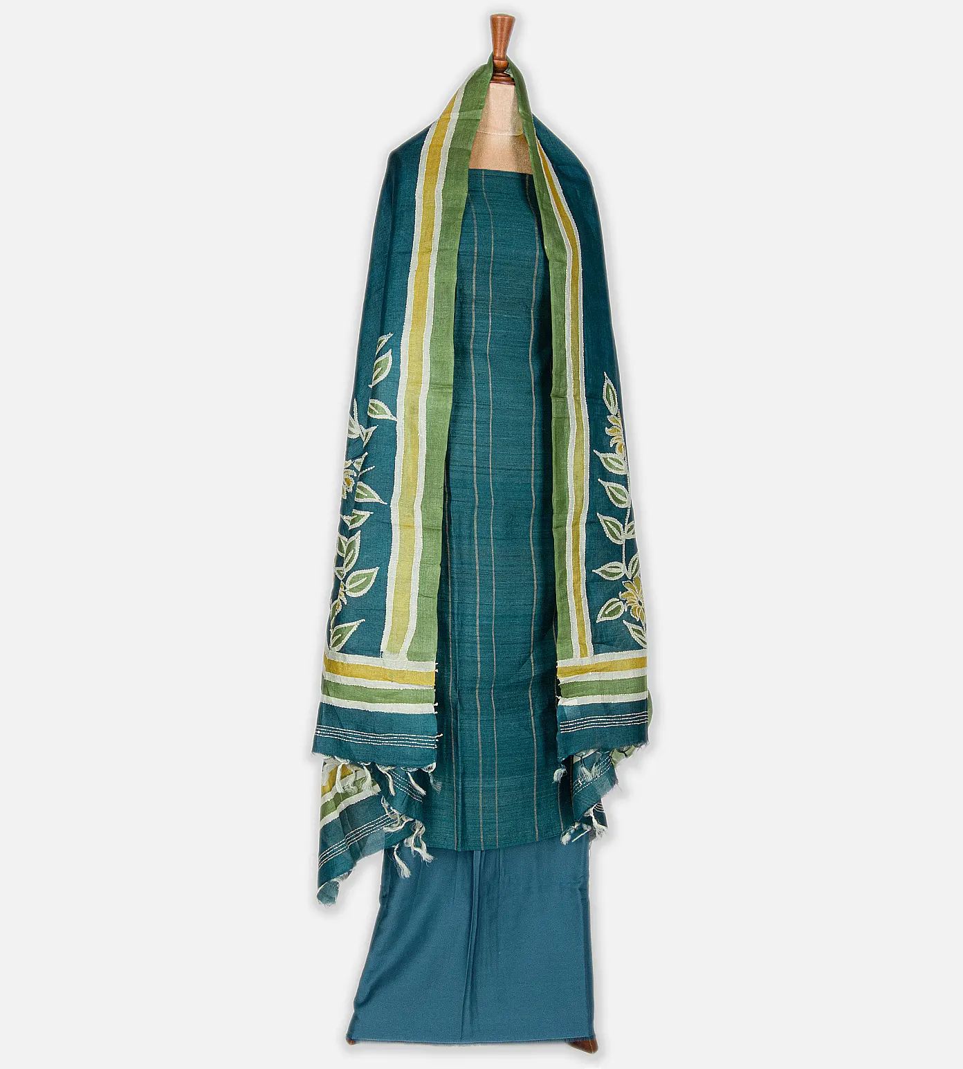 emerald-green-tussar-salwar-c0559735-c