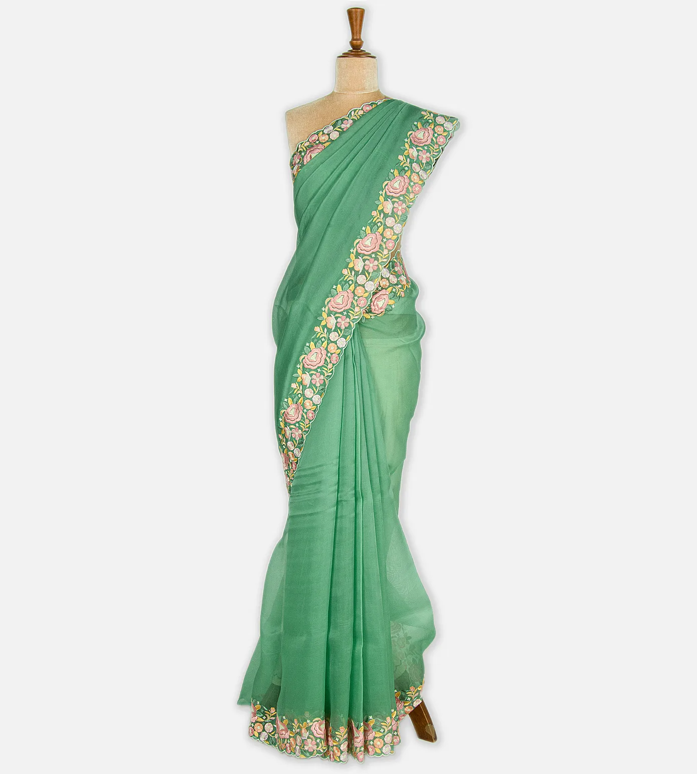 green-organza-saree-c0255118-b