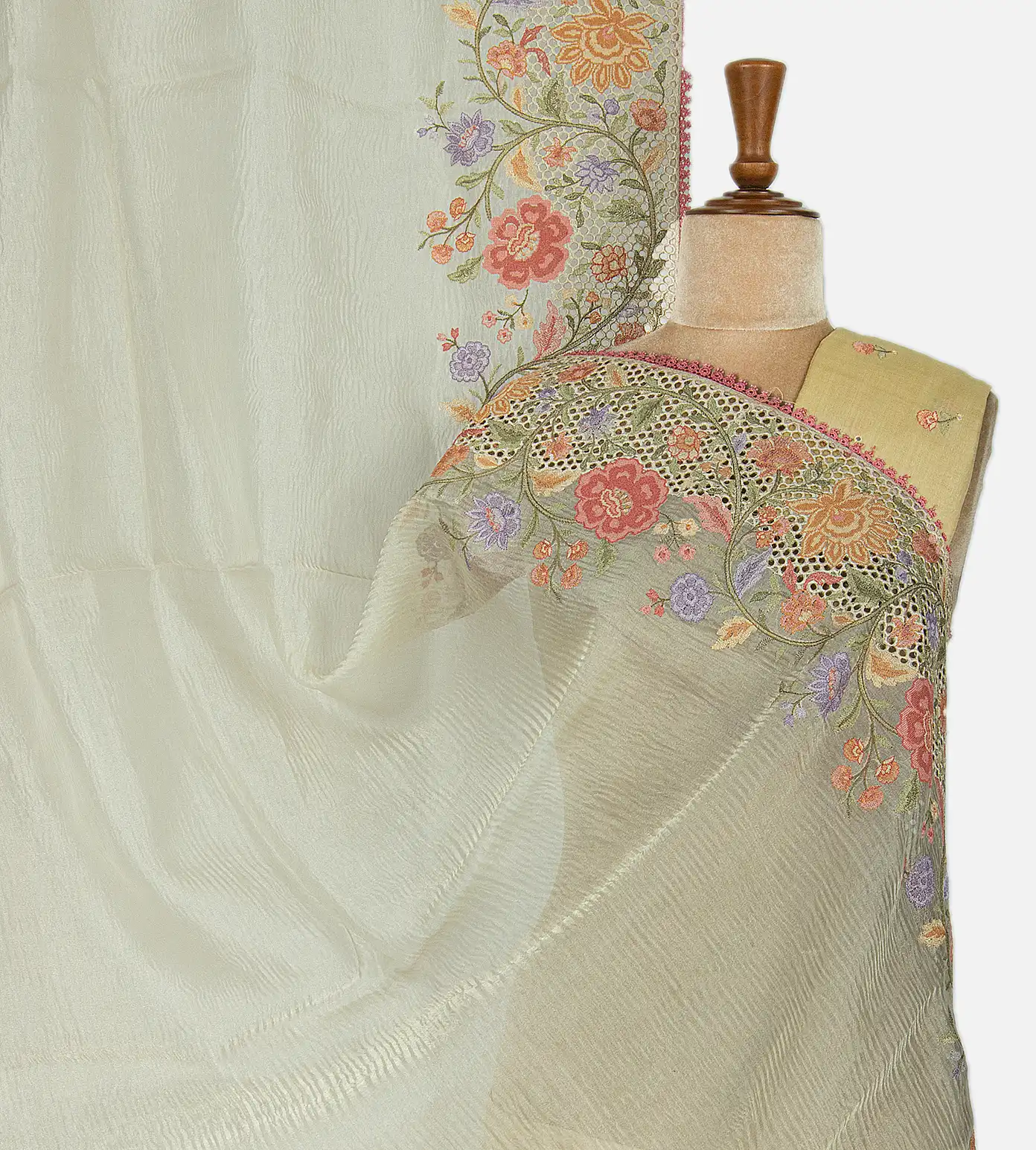 off-white-crushed-organza-saree-b1249613-a