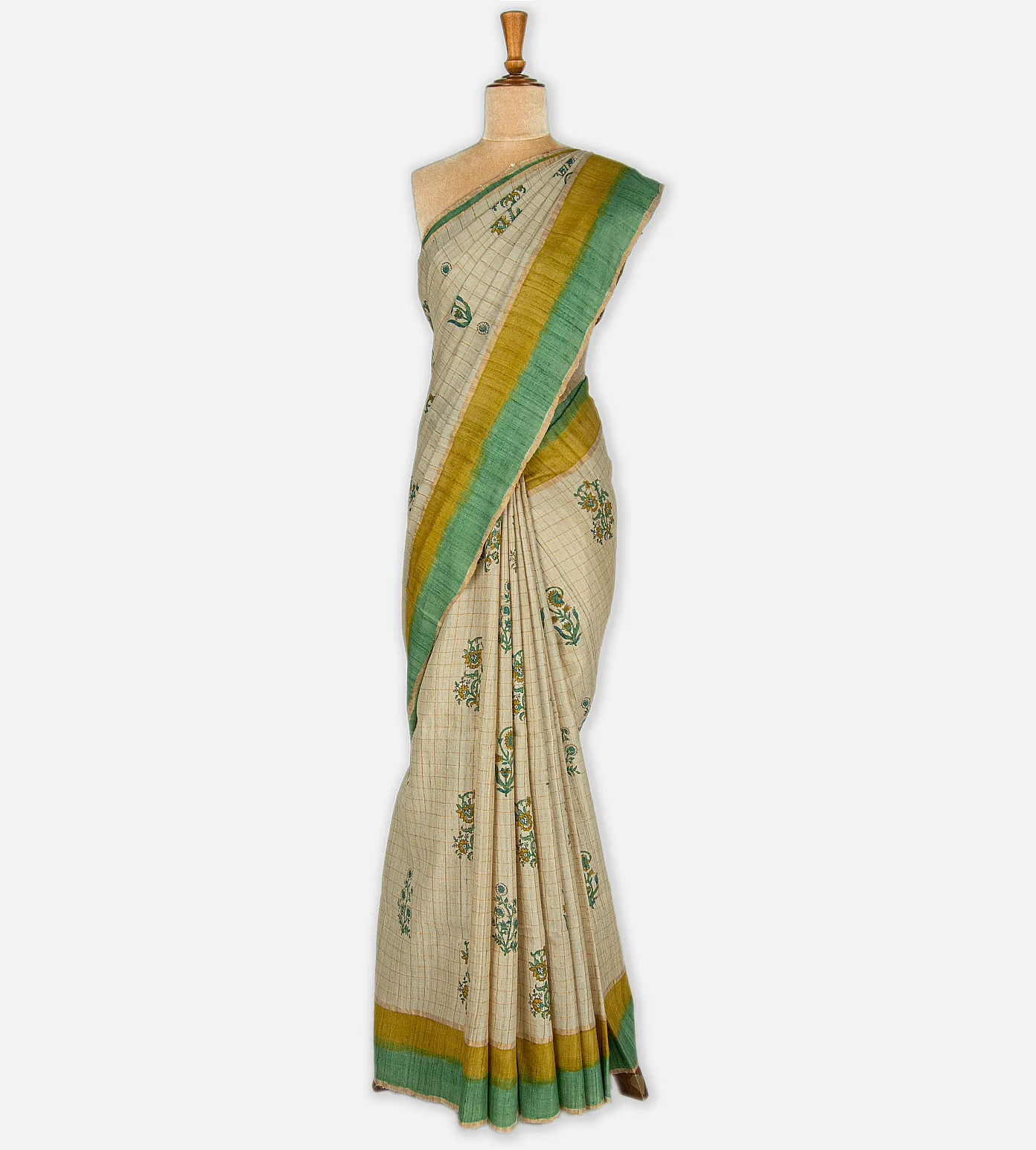light-beige-tussar-saree-c0558505-b