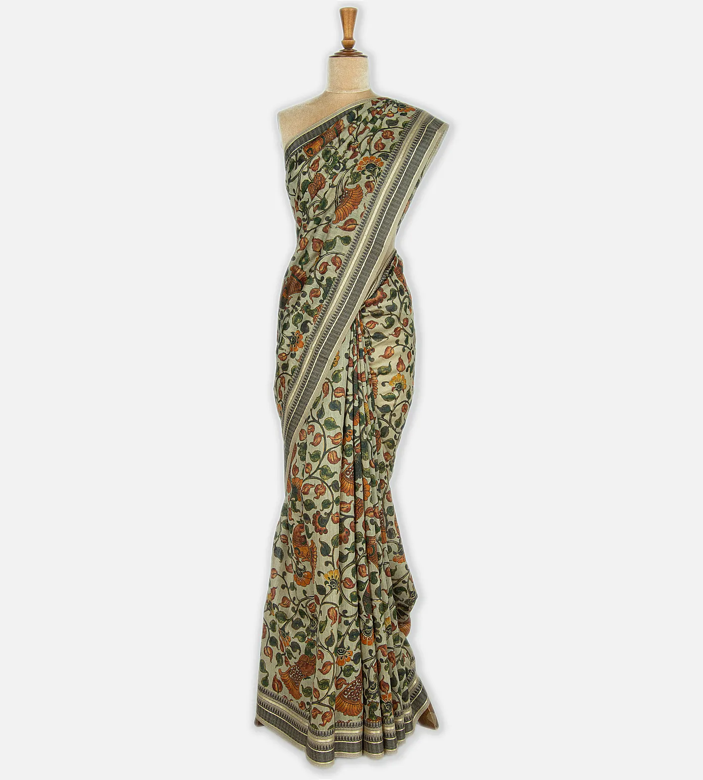 off-white-tussar-saree-b1045202-b
