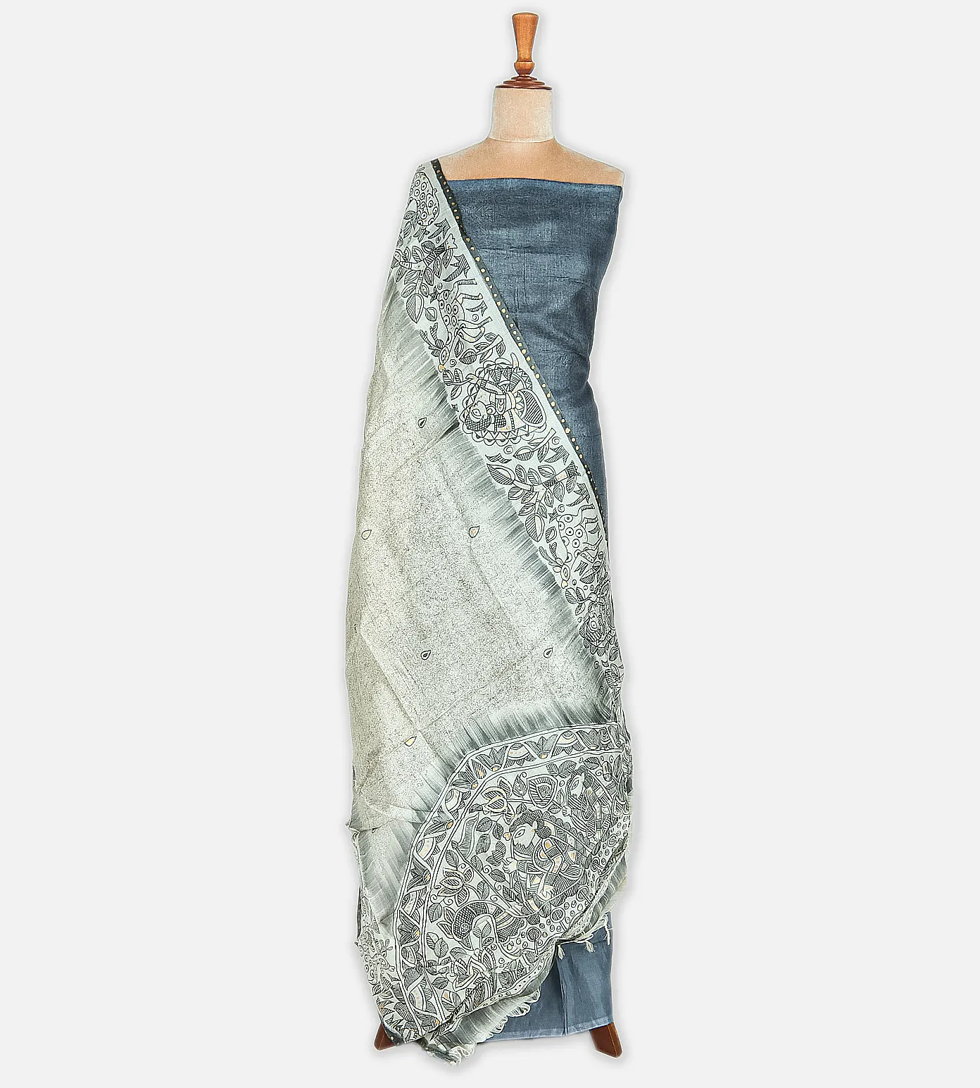 elephant-grey-tussar-salwar-b1045770-b