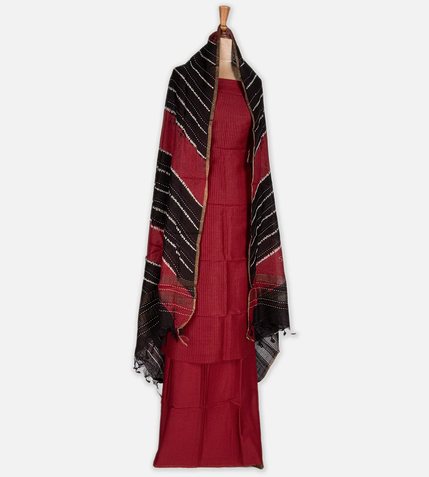 red-tussar-salwar-c0254826-c