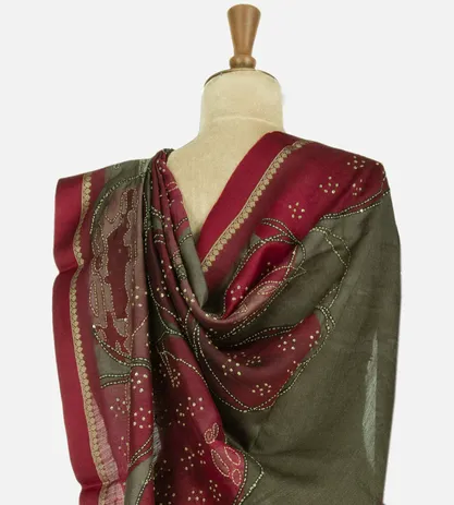 olive-green-soft-tussar-saree-c0560038-c