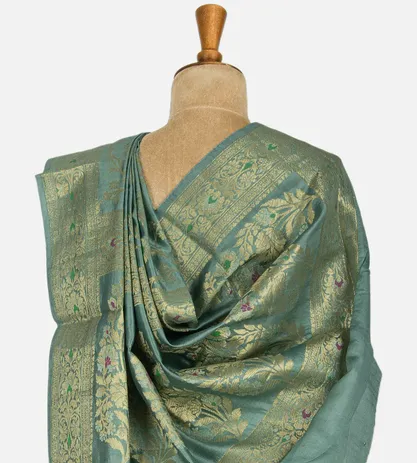 emerald-green-chaniya-silk-saree-c0151912-c