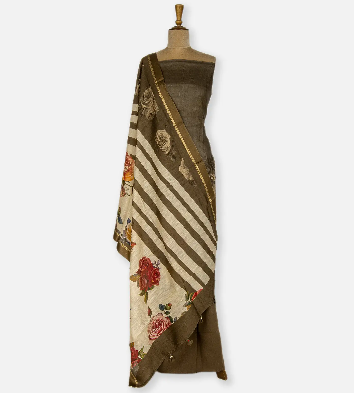 deep-brown-tussar-salwar-b1046676-b