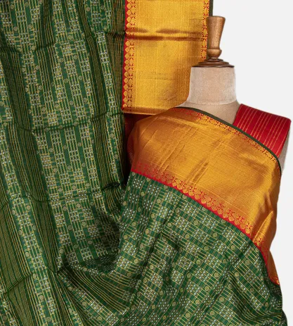 bottle-green-kanchipuram-silk-saree-rv2005-a