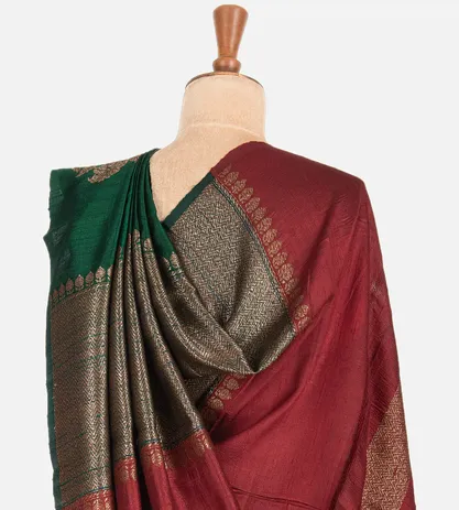 green-banarasi-tussar-saree-c0559514-c