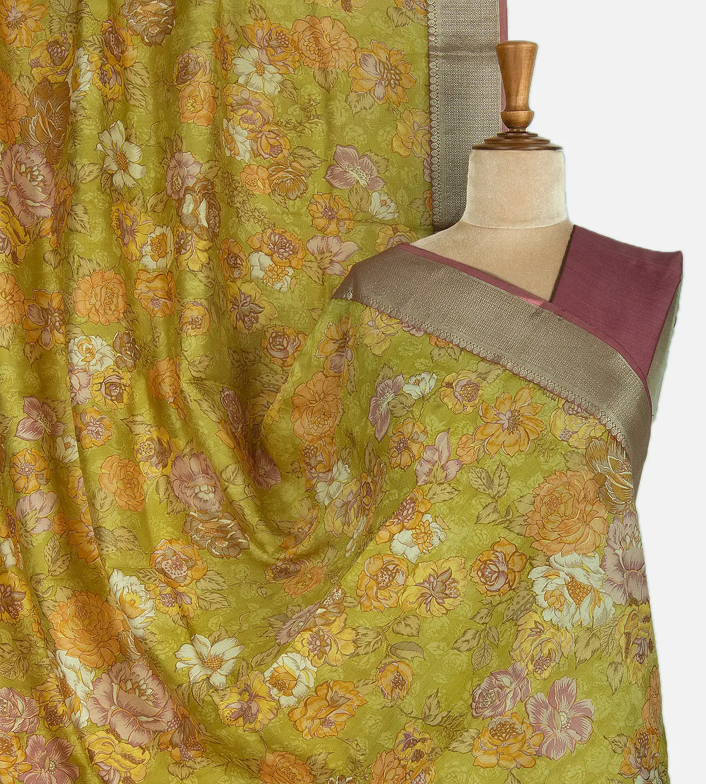 lime-yellow-chaniya-silk-saree-c0762317-a