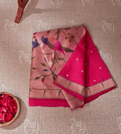 pink-organza-paithani-saree-b1147746-a
