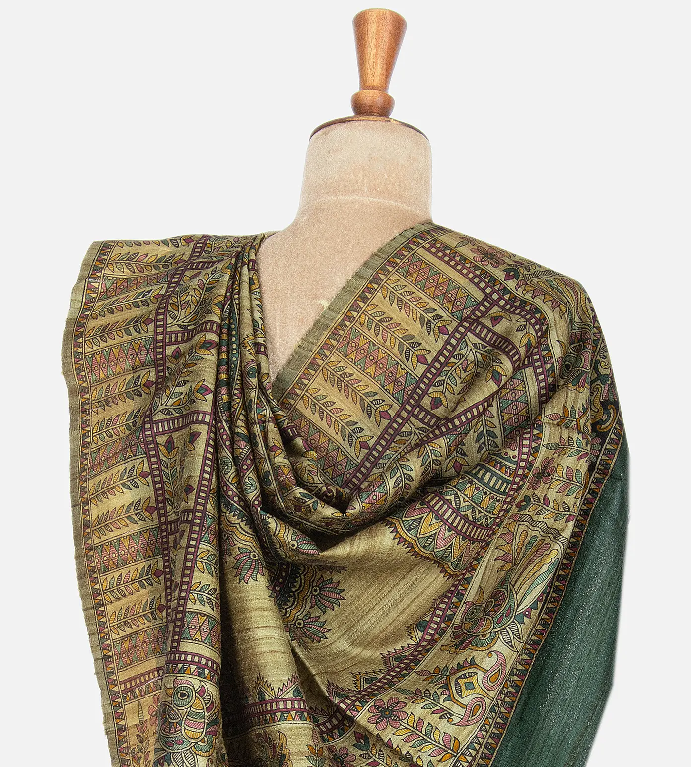 green-tussar-saree-c0253153-c