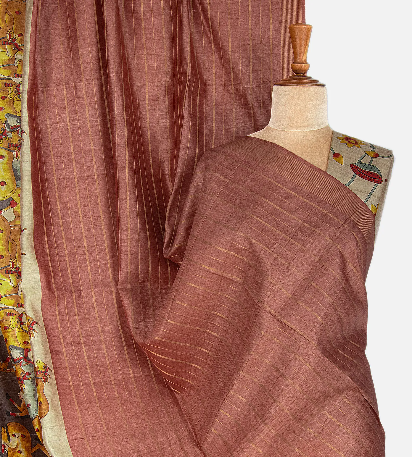 mauve-tussar-saree-c0762302-a