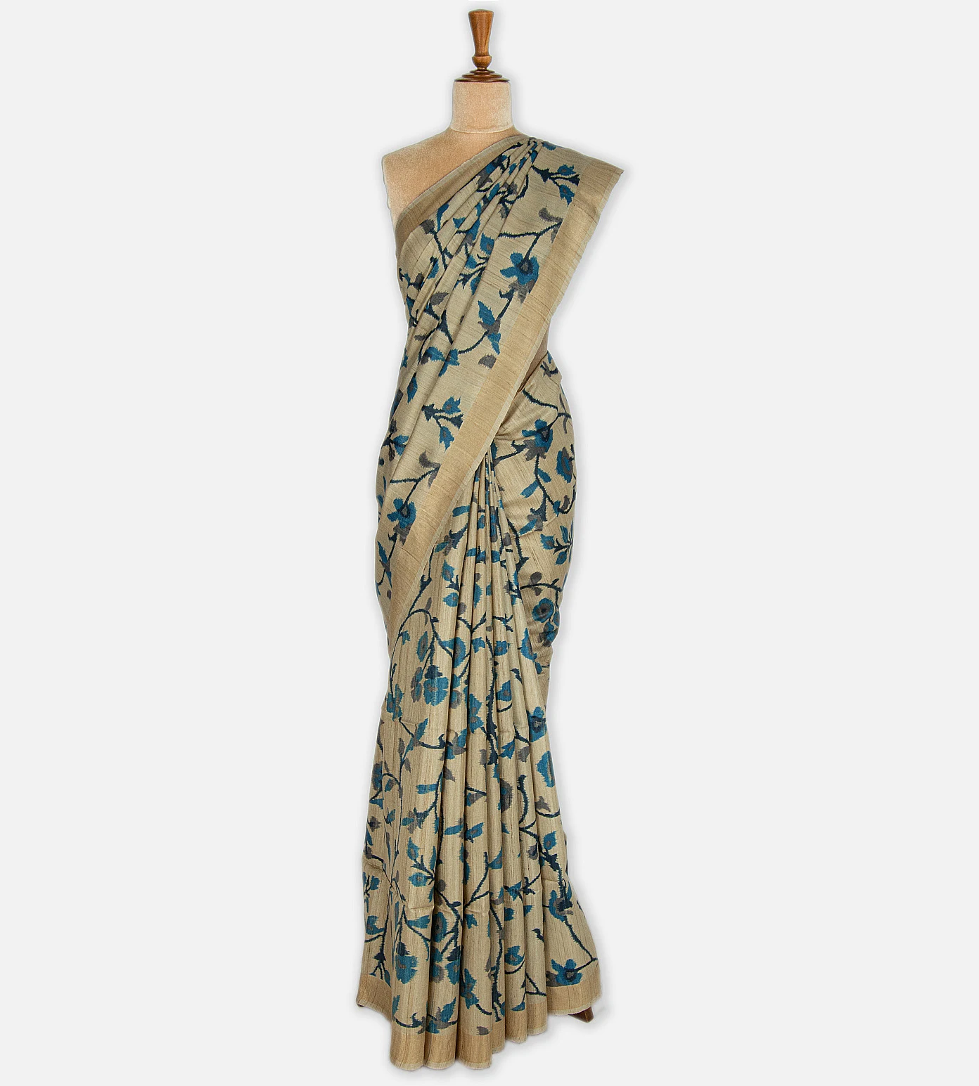 off-white-tussar-saree-b1148413-b