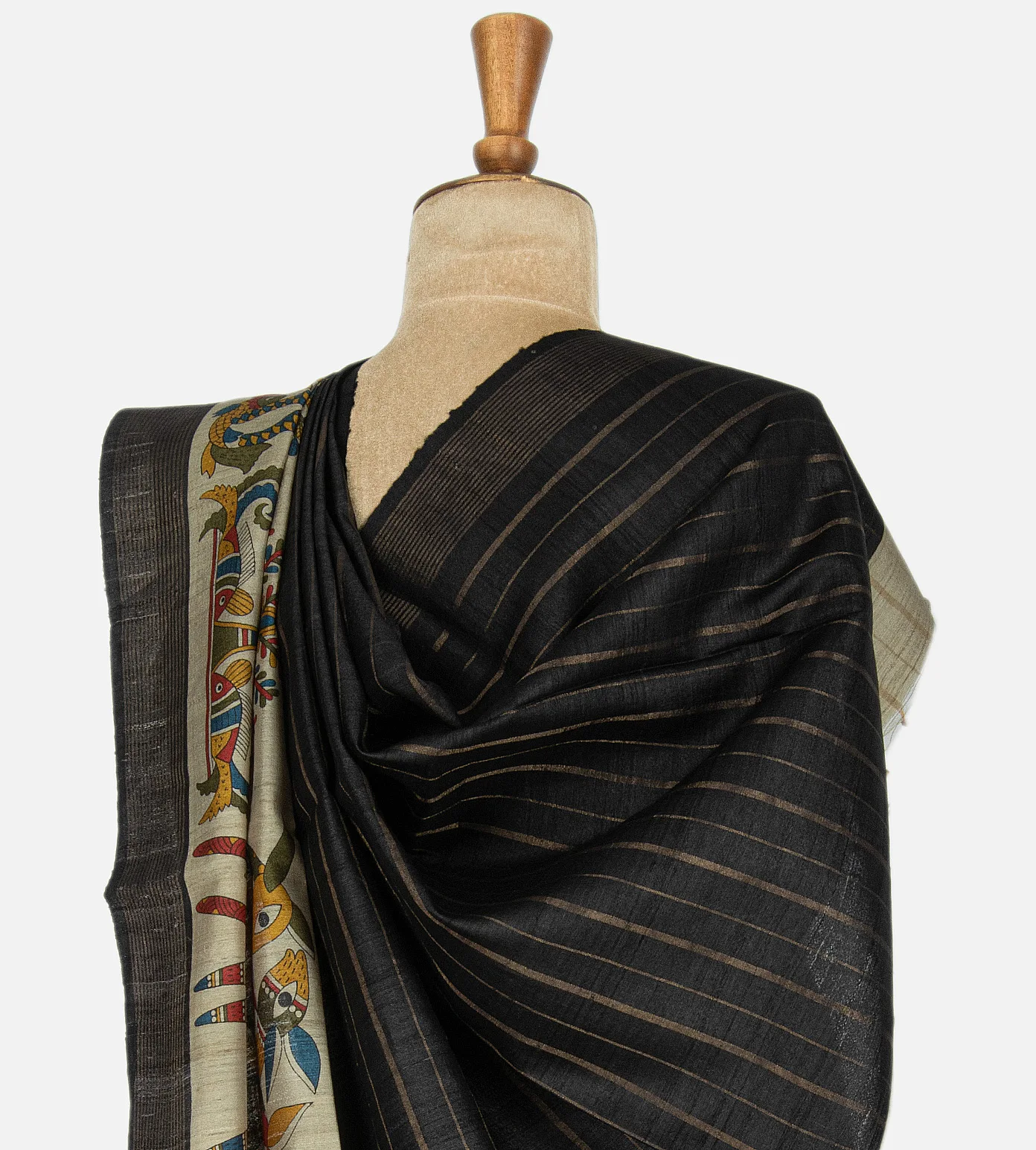 black-tussar-saree-c0762303-c