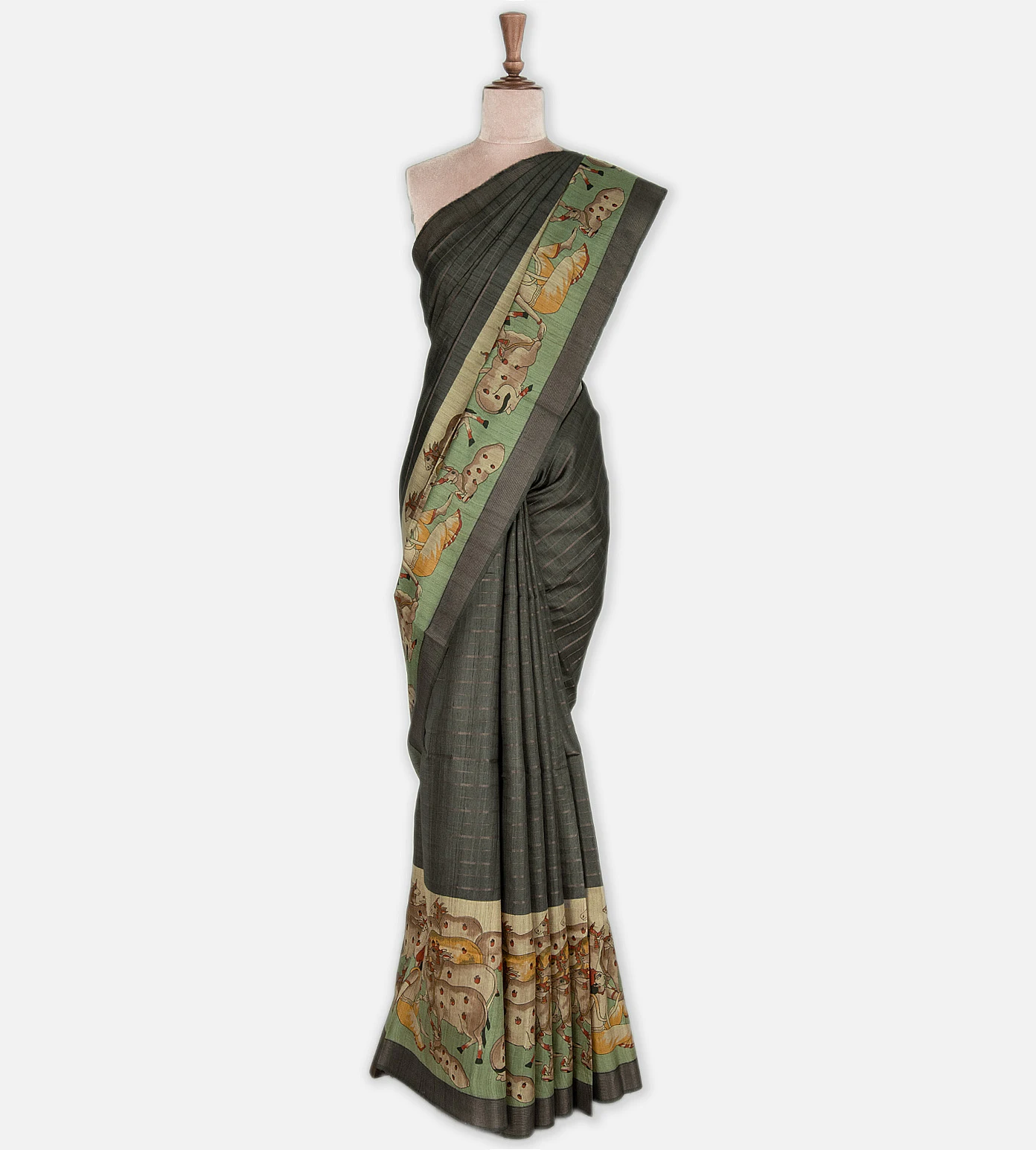 dark-grey-tussar-saree-c0762301-b