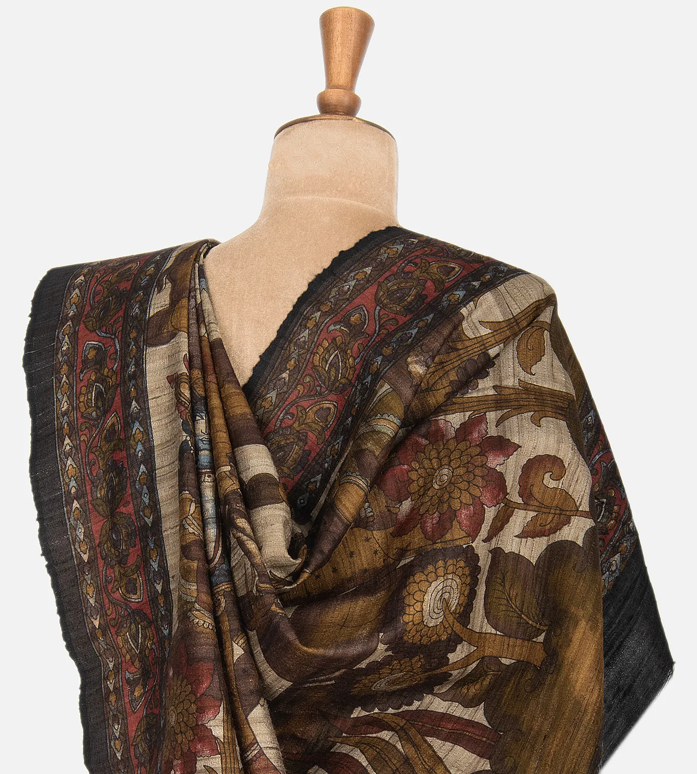 black-tussar-saree-c0762269-c