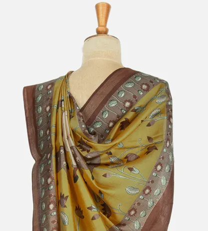 yellow-soft-tussar-saree-c0762264-c