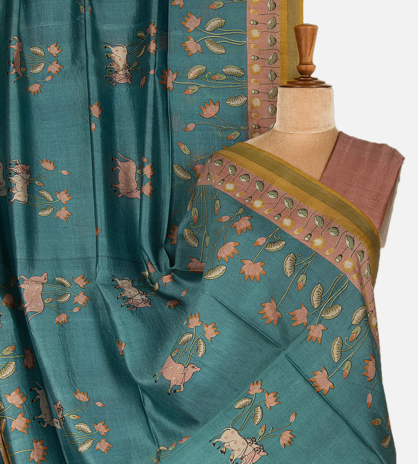 blue-tussar-saree-c0762263-a