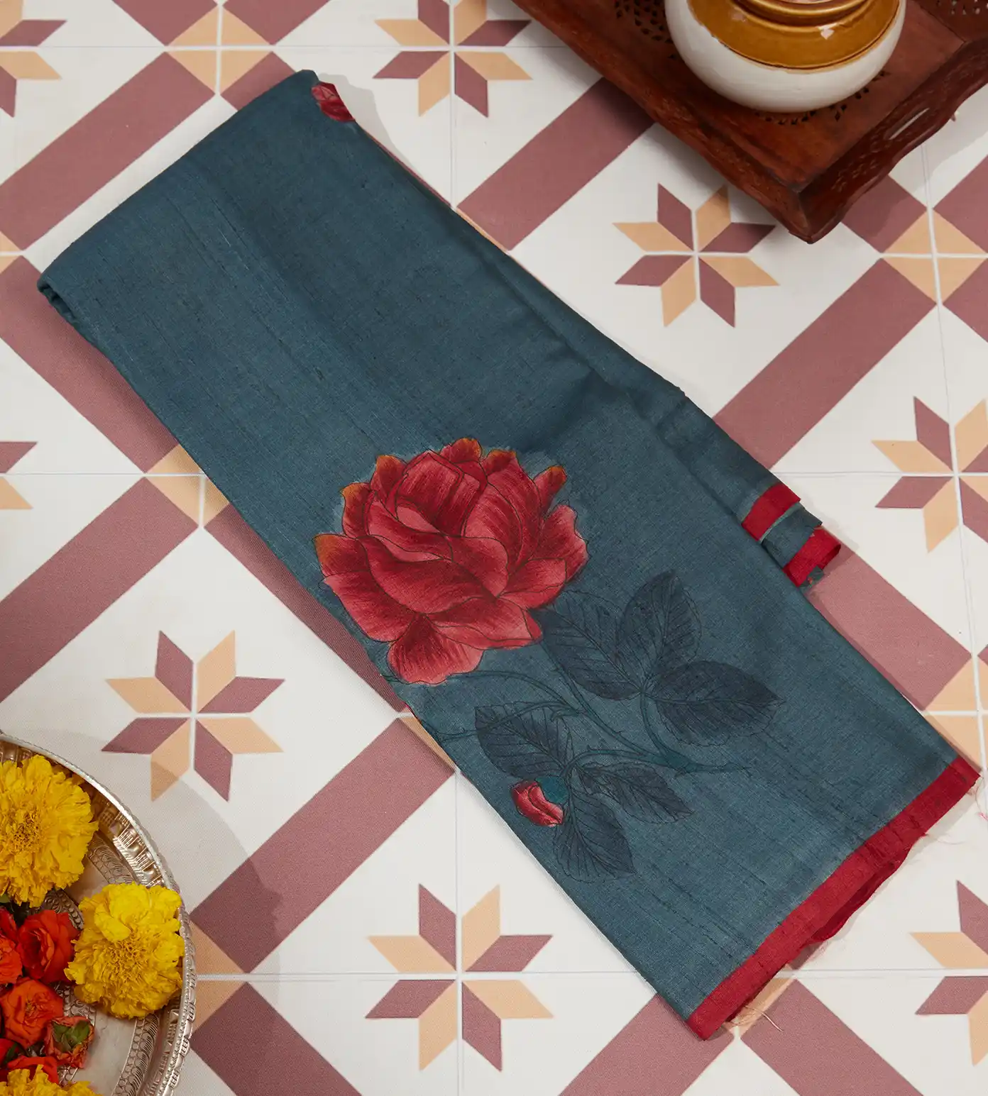 blue-hand-painted-tussar-saree-c0559437-a