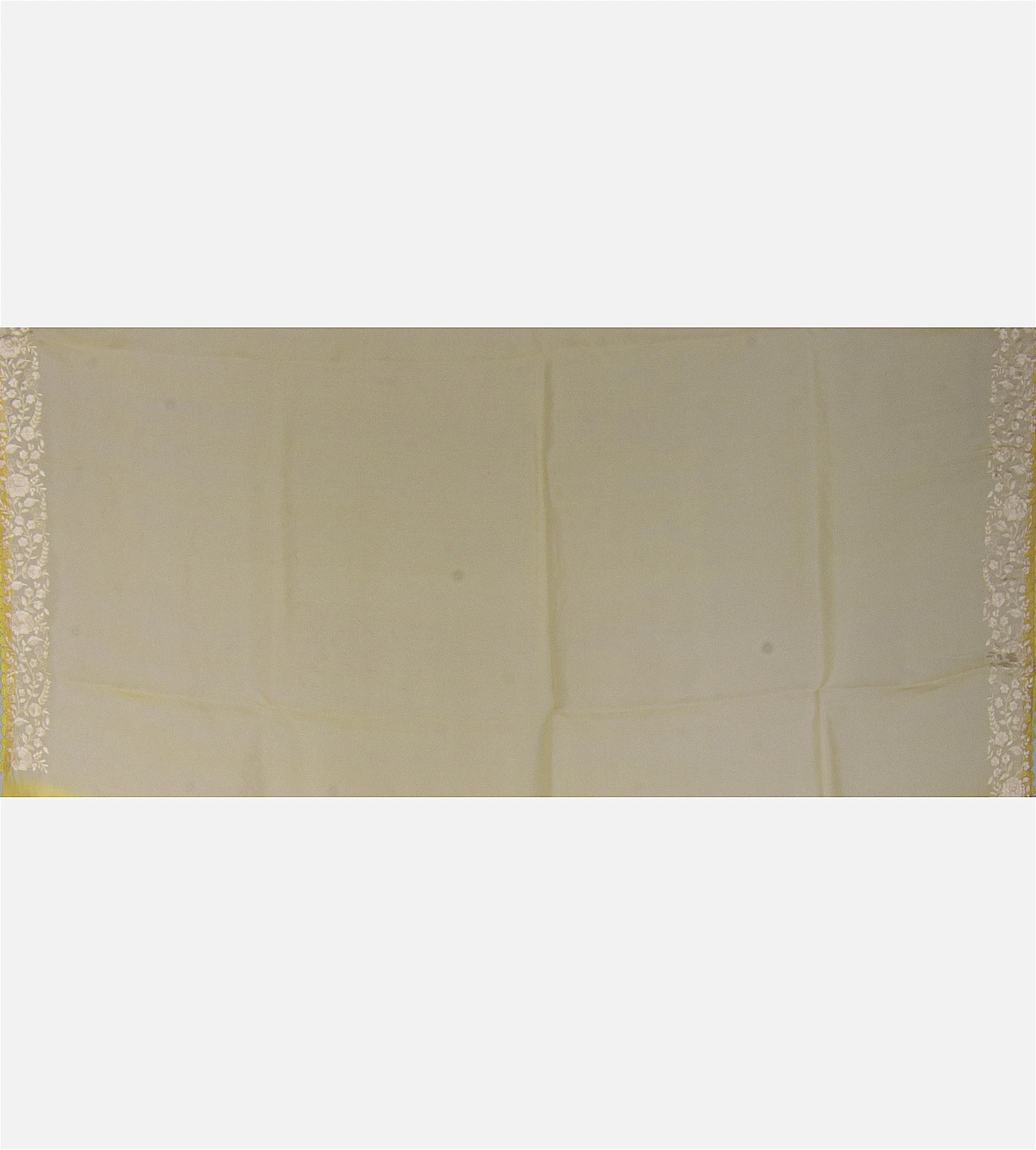 yellow-organza-saree-c0660448-d