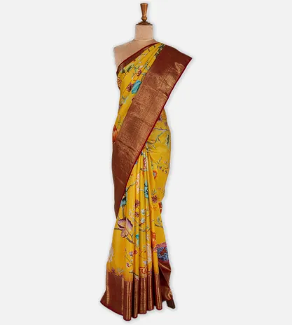 yellow-soft-silk-saree-b1250492-b