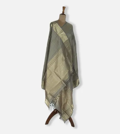 grey-kanchipuram-silk-dupatta-c0457561-c