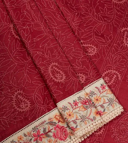 red-tussar-saree-c0559937-d