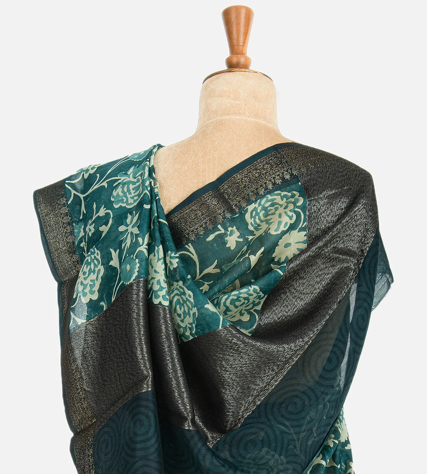 emerald-green-cotton-saree-c0862853-c