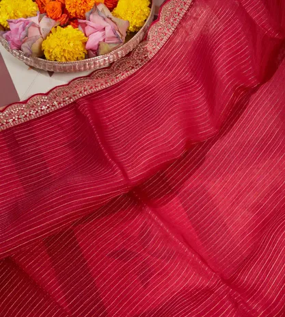 crimson-red-organza-saree-c0661578-b