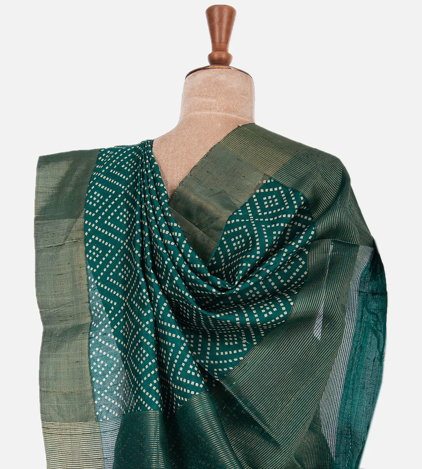 emerald-green-raw-silk-saree-c0762610-c