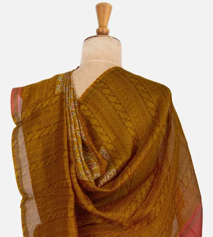 yellow-chanderi-cotton-saree-b0535592-c