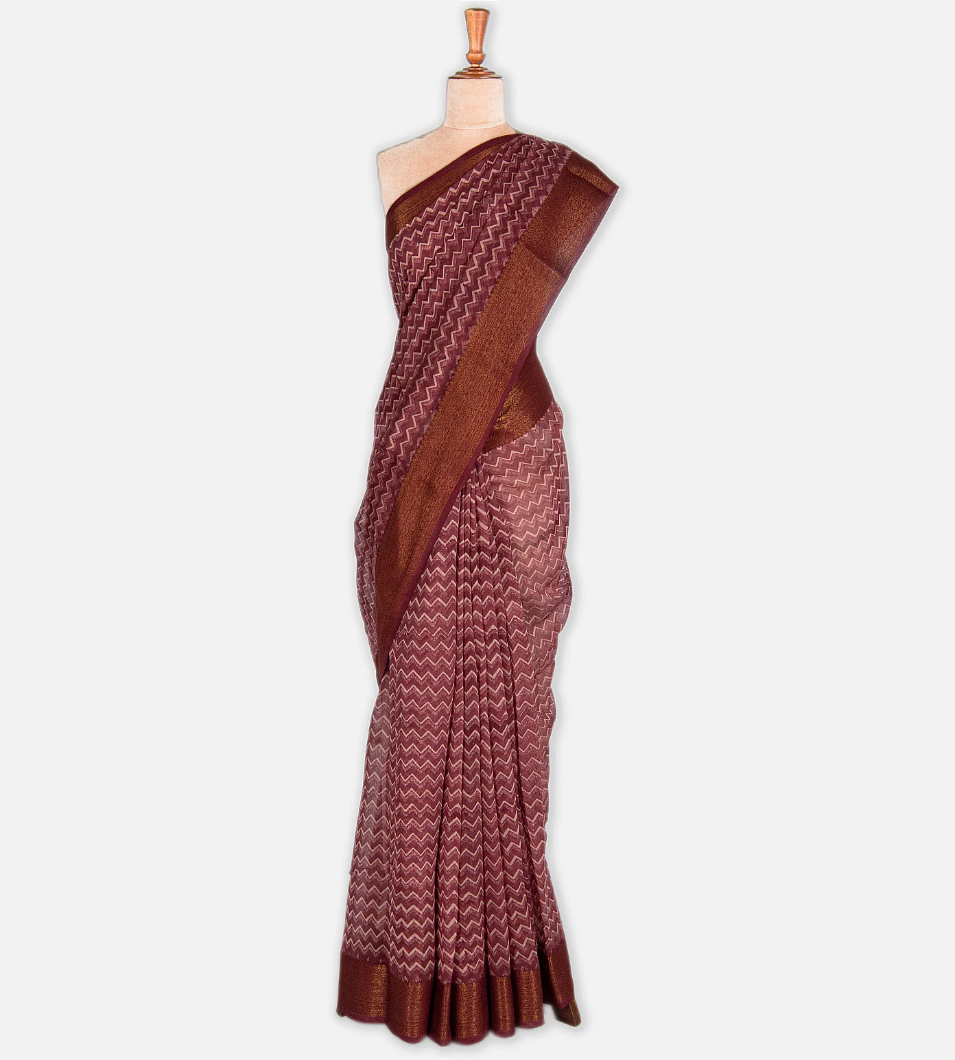 maroon-chanderi-cotton-saree-rv22304-b