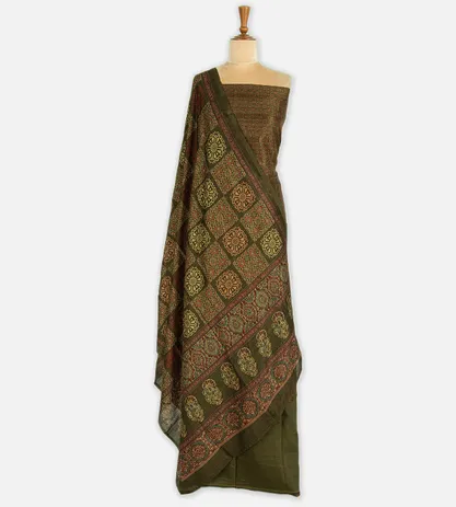 olive-green-semi-tussar-salwar-c0863340-b