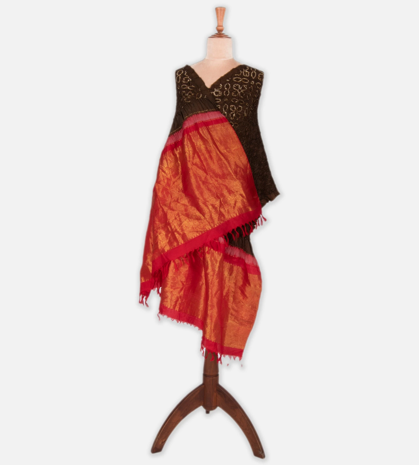 brown-kanchipuram-bandhani-dupatta-c0252916-b