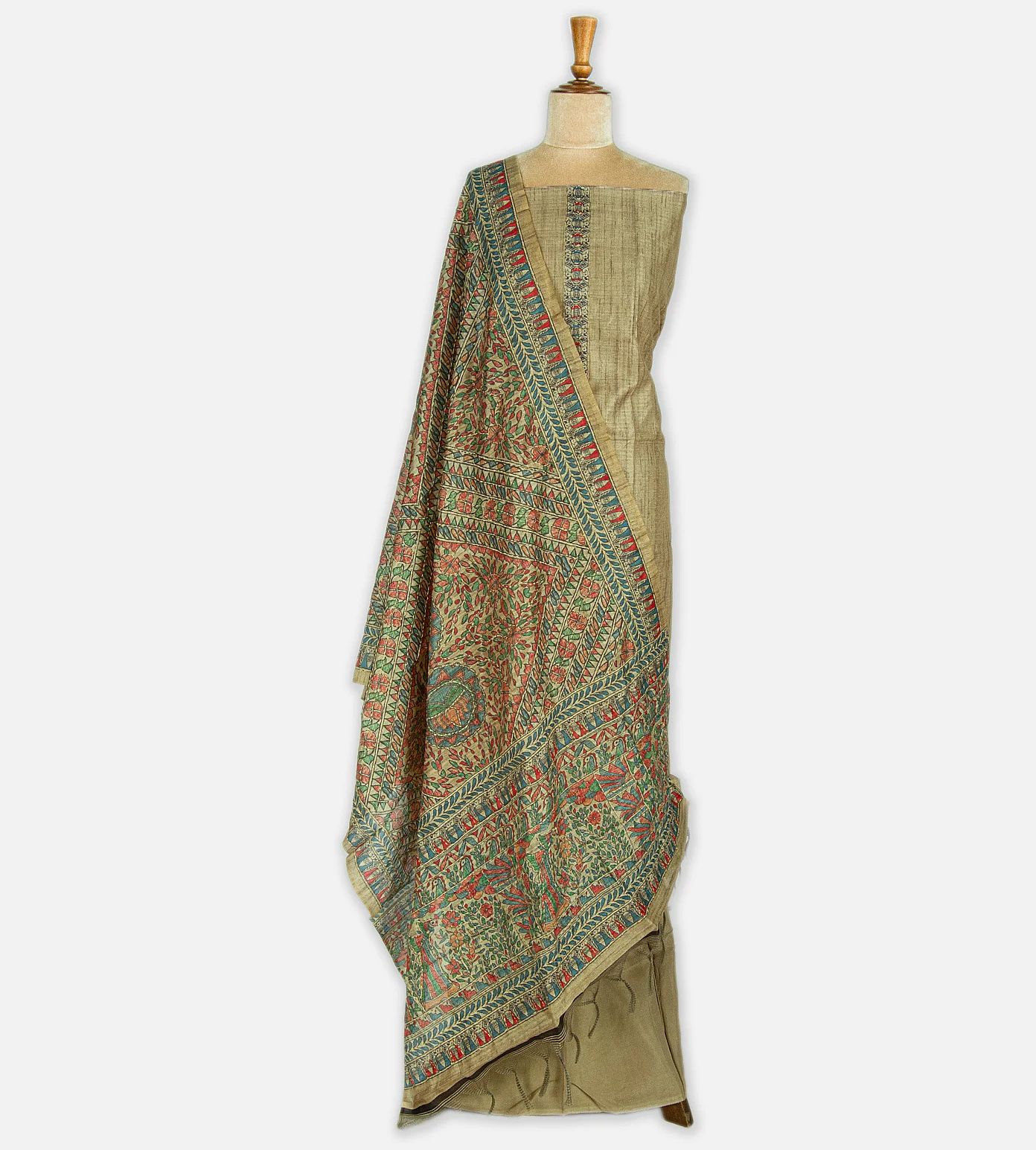 beige-mixed-cotton-salwar-c0863616-b