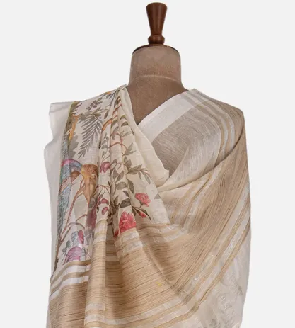 off-white-linen-saree-c0559600-c