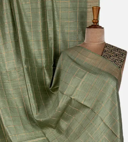 green-tussar-saree-c0863650-a