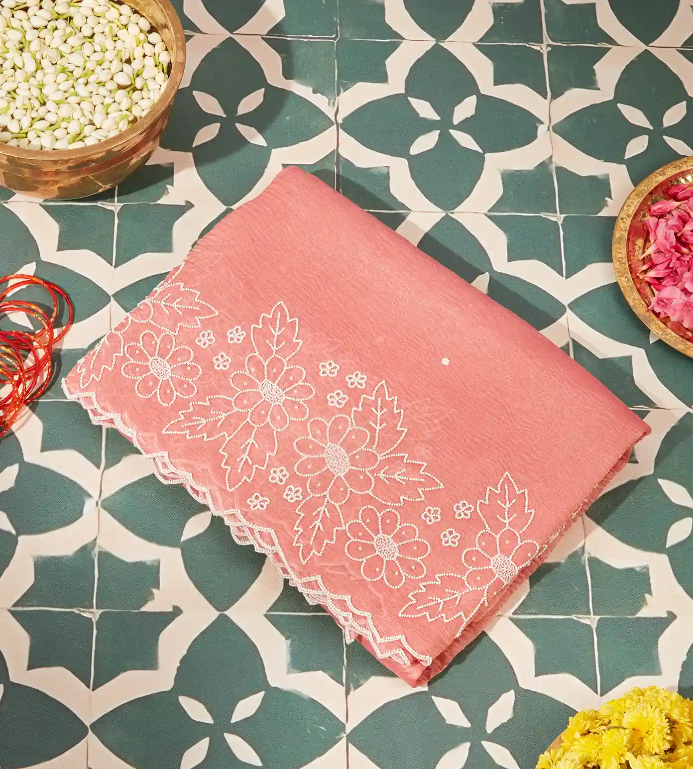 peach-crushed-organza-saree-c0559663-a