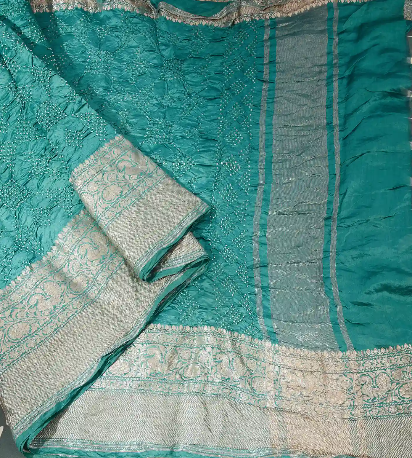 deep-teal-bandhani-saree-c0252888-b