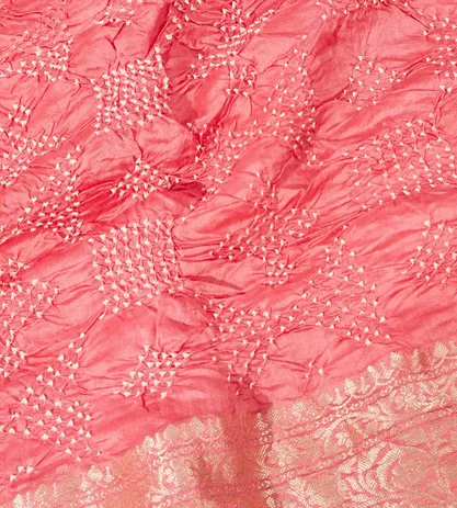 salmon-pink-bandhani-chaniya-silk-saree-c0252893-b